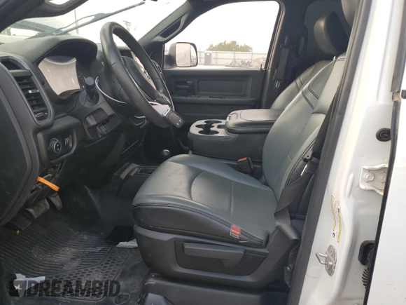 2021 Ram 2500 Tradesman with VIN 3C6UR5HJXMG607601, listed as a Copart auction lot 66101514 with 104,715 mi miles and Salvage Title. Bid and sale history available at carsss.com. Image 7.