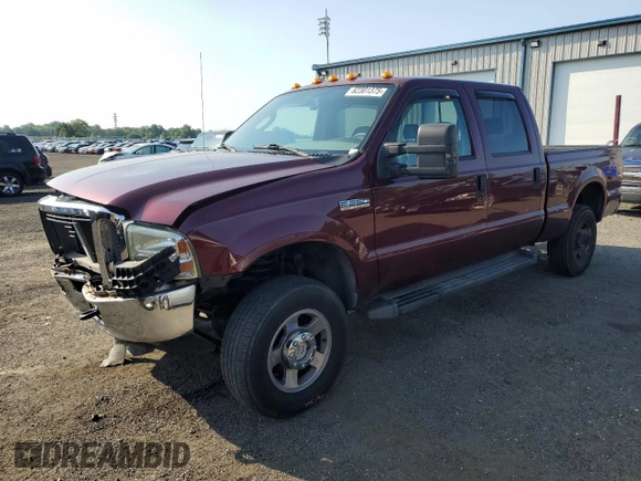 2006 Ford F-250 XL with VIN 1FTSW21536EA41022, listed as a Copart auction lot 62301375 with 122,922 mi miles and Salvage title. Bid and sale history available at DreamBid. Image 1.