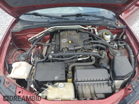 2011 Mazda MX-5 Miata Club with VIN JM1NC2MF0B0213167, listed as a Copart auction lot 57776875 with 77,694 mi miles and Salvage title. Bid and sale history available at DreamBid. Image 11.