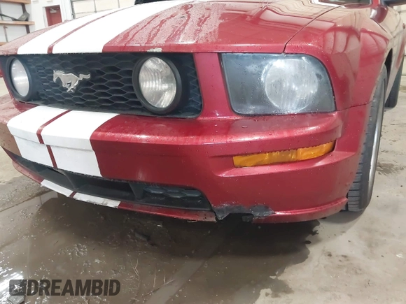 2007 Ford Mustang GT Deluxe with VIN 1ZVHT82H275199493, listed as a IAAI auction lot 41637746 with 98,856 mi miles. Bid and sale history available at carsss.com. Image 6.