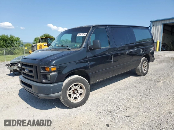 2011 Ford Econoline Passenger XL with VIN 1FMNE1BW2BDA01558, listed as a Copart auction lot 68875814 with 121,187 mi miles and Clean Title. Bid and sale history available at DreamBid. Image 1.