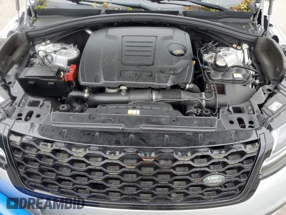 2019 Land Rover Range Rover Velar S with VIN SALYB2EX7KA786934, listed as a Copart auction lot 57155905 with 78,075 mi miles and Salvage title. Bid and sale history available at DreamBid. Image 12.