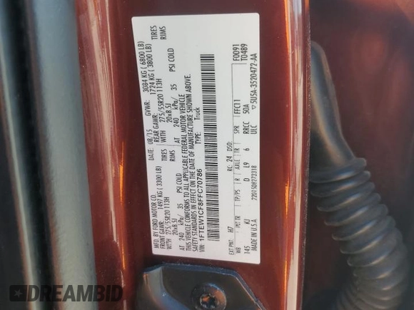 2015 Ford F-150 XL with VIN 1FTEW1CF8FFC70786, listed as a Copart auction lot 53759225 with 271,381 mi miles and Clean Title. Bid and sale history available at carsss.com. Image 13.