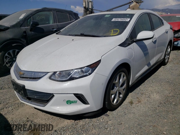 2016 Chevrolet Volt Premier with VIN 1G1RD6S51GU132316, listed as a Copart auction lot 53474452 with 84,329 mi miles. Bid and sale history available at carsss.com. Image 2.