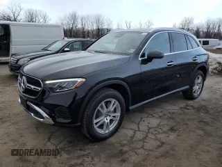 2025 Mercedes-Benz GLC with VIN W1NKM4HB3SF240422, listed as a Copart auction lot 42113595 with 1,727 mi miles and Salvage Title. Bid and sale history available at carsss.com. Image 1.