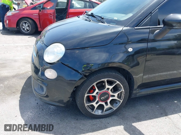 2012 FIAT 500 Sport z VIN 3C3CFFBR2CT270465, wystawiony jako IAAI lot #42334564 z przebiegiem 156 469 mil mil oraz . Historia ofert i sprzedaży dostępna na DreamBid. Obrazek 6.