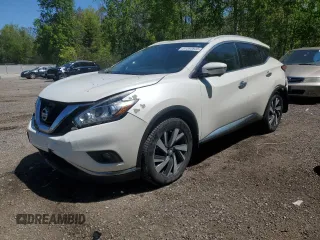 2017 Nissan Murano SL z VIN 5N1AZ2MH0HN161870, wystawiony jako Copart lot #57283935 z przebiegiem 206 302 mil mil oraz Czysty tytuł • Clean title. Historia ofert i sprzedaży dostępna na DreamBid. Obrazek 1.