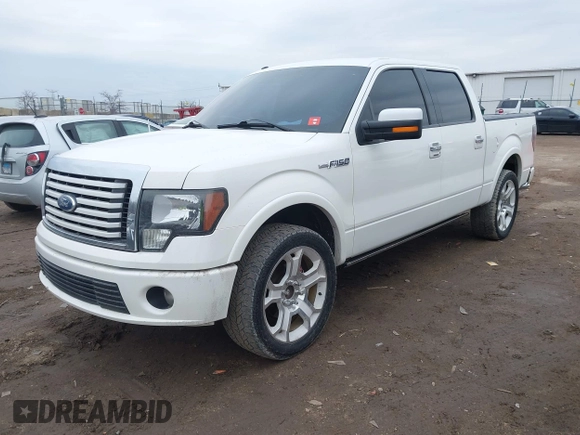 2011 Ford F-150 Lariat with VIN 1FTFW1E60BFA47055, listed as a IAAI auction lot 41693226 with 170,594 mi miles. Bid and sale history available at carsss.com. Image 2.