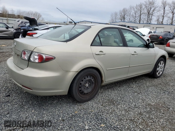 2006 Mazda 6 i with VIN 1YVFP80C265M31606, listed as a Copart auction lot 49741955 with 254,728 mi miles and Salvage Title. Bid and sale history available at carsss.com. Image 3.