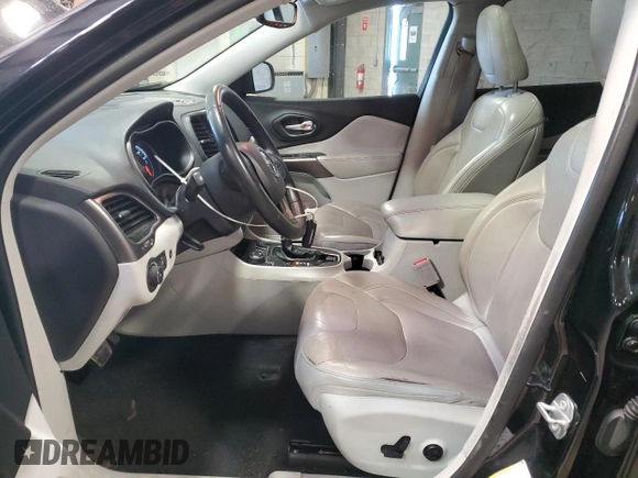 2019 Jeep Cherokee Limited with VIN 1C4PJMDN2KD255950, listed as a Copart auction lot 52145165 with 39,667 mi miles and Salvage Title. Bid and sale history available at carsss.com. Image 7.