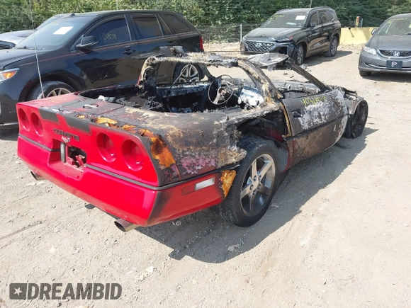 1984 Chevrolet Corvette with VIN 1G1AY0780E5150461, listed as a IAAI auction lot 40312618 with 1 mi miles. Bid and sale history available at carsss.com. Image 4.