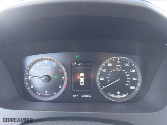 2016 Hyundai Sonata 2.4L Sport with VIN 5NPE34AF4GH391609, listed as a IAAI auction lot 41443136 with 67,088 mi miles. Bid and sale history available at carsss.com. Image 7.