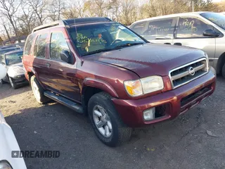 2004 Nissan Pathfinder SE with VIN JN8DR09Y94W919597, listed as a IAAI auction lot 41583759 with Not provided miles and . Bid and sale history available at DreamBid. Image 1.