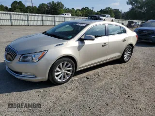 2016 Buick LaCrosse Leather with VIN 1G4GB5G37GF220292, listed as a Copart auction lot 64190165 with 151,452 mi miles and Salvage title. Bid and sale history available at DreamBid. Image 1.
