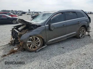 2021 Audi Q7 Premium Plus z VIN WA1LJAF79MD012225, wystawiony jako Copart lot #49011665 z przebiegiem Nie podano mil oraz Szkoda całkowita • Salvage title. Historia ofert i sprzedaży dostępna na DreamBid. Obrazek 1.