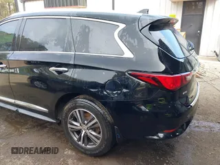 2019 Infiniti QX60 PURE with VIN 5N1DL0MM4KC554662, listed as a IAAI auction lot 41851642 with 166,390 mi miles. Bid and sale history available at carsss.com. Image 6.