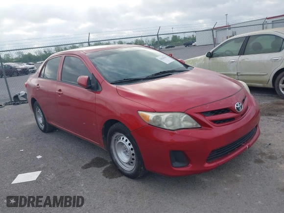 2013 Toyota Corolla L with VIN 5YFBU4EE9DP202419, listed as a IAAI auction lot 42028181 with 107,374 mi miles and . Bid and sale history available at DreamBid. Image 1.