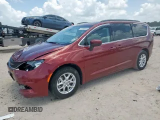 2021 Chrysler Voyager LXi z VIN 2C4RC1DG9MR520642, wystawiony jako Copart lot #61965445 z przebiegiem 79 514 mil mil oraz Szkoda całkowita • Salvage title. Historia ofert i sprzedaży dostępna na DreamBid. Obrazek 1.