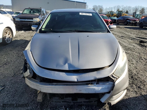 2015 Dodge Dart SE with VIN 1C3CDFAA0FD433495, listed as a Copart auction lot 48119775 with 217,638 mi miles and Salvage Title. Bid and sale history available at carsss.com. Image 5.
