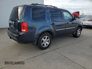 2010 Honda Pilot Touring with VIN 5FNYF4H91AB003620, listed as a Copart auction lot 46647435 with 295,025 mi miles and Clean Title. Bid and sale history available at carsss.com. Image 3.