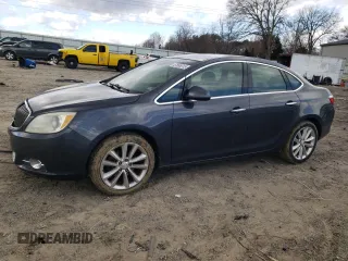 2012 Buick Verano with VIN 1G4PP5SK2C4162100, listed as a Copart auction lot 47866015 with 126,995 mi miles and Salvage Title. Bid and sale history available at carsss.com. Image 1.