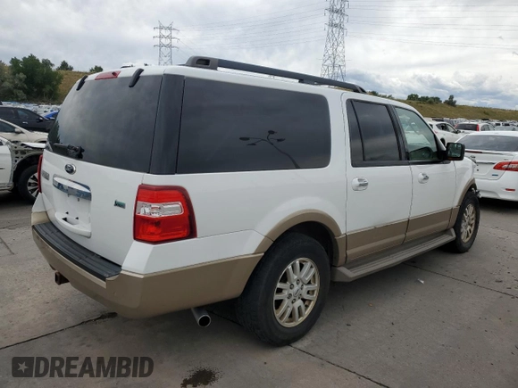 2014 Ford Expedition EL XLT with VIN 1FMJK1J56EEF44667, listed as a Copart auction lot 68951694 with 138,419 mi miles and Salvage Title. Bid and sale history available at carsss.com. Image 3.