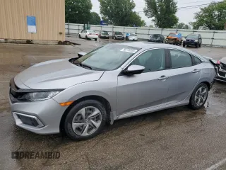 2020 Honda Civic LX с VIN 19XFC2F63LE026869, выставлен на аукционе Copart как лот 58776935 с пробегом 60 507 миль миль и Списание • Salvage title. История ставок и продаж доступна на DreamBid. Изображение 1.