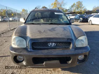 2004 Hyundai Santa Fe GLS with VIN KM8SC73D94U722035, listed as a Copart auction lot 74596014 with 122,920 mi miles and Salvage Title. Bid and sale history available at carsss.com. Image 5.