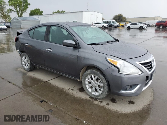2018 Nissan Versa Sedan SV with VIN 3N1CN7AP1JL872424, listed as a Copart auction lot 51468345 with 200,793 mi miles and Salvage Title. Bid and sale history available at carsss.com. Image 4.