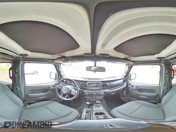 2020 Jeep Wrangler Unlimited Sport Altitude with VIN 1C4HJXDG2LW314301, listed as a Copart auction lot 59857615 with 60,684 mi miles and Salvage title. Bid and sale history available at DreamBid. Image 15.