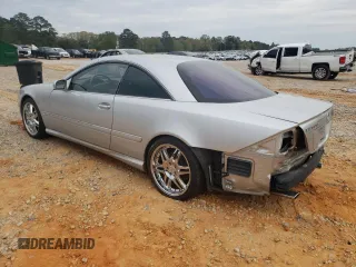 2001 Mercedes-Benz CL 500/600 with VIN WDBPJ78J41A016004, listed as a Copart auction lot 50155355 with 75,051 mi miles and Salvage Title. Bid and sale history available at DreamBid. Image 2.
