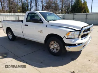 2023 Ram 1500 Tradesman with VIN 3C6JR6DG4PG664982, listed as a Copart auction lot 48566435 with 21,317 mi miles and Clean title. Bid and sale history available at DreamBid. Image 4.