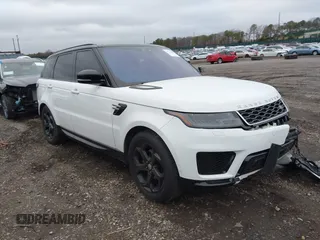 2018 Land Rover Range Rover Sport HSE with VIN SALWR2RK2JA697059, listed as a IAAI auction lot 41131005 with 44,254 mi miles. Bid and sale history available at carsss.com. Image 1.