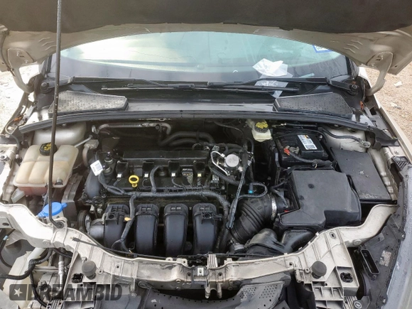 2017 Ford Focus SE with VIN 1FADP3F22HL274842, listed as a Copart auction lot 60970745 with 154,210 mi miles and Salvage title. Bid and sale history available at DreamBid. Image 11.