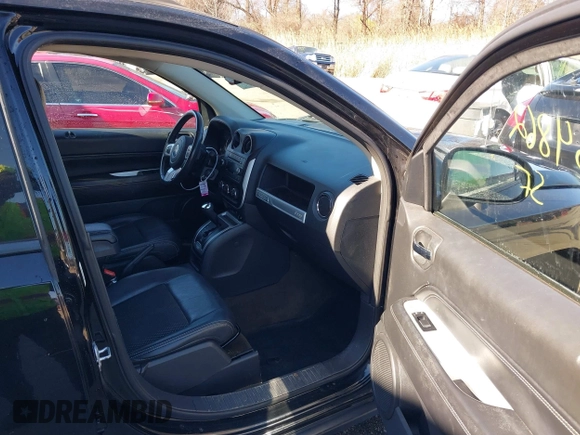 2016 Jeep Compass High Altitude Edition with VIN 1C4NJDEB9GD757325, listed as a IAAI auction lot 41854862 with 165,619 mi miles. Bid and sale history available at carsss.com. Image 5.