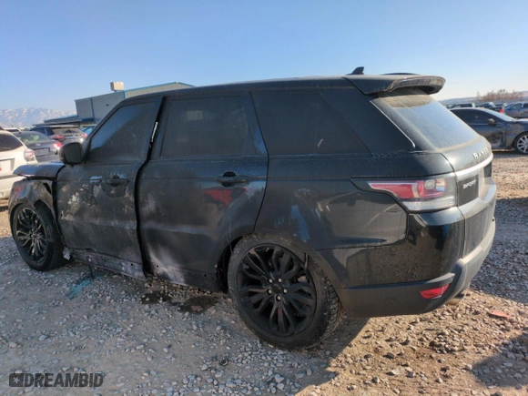 2016 Land Rover Range Rover Sport V6 HSE with VIN SALWR2VF1GA561684, listed as a Copart auction lot 42209895 with NaN miles and Salvage Title. Bid and sale history available at carsss.com. Image 2.