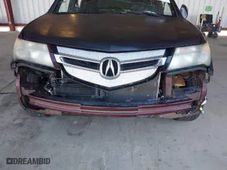 2007 Acura MDX Tech Pkg with VIN 2HNYD28367H551910, listed as a IAAI auction lot 40407712 with 166,221 mi miles. Bid and sale history available at carsss.com. Image 6.