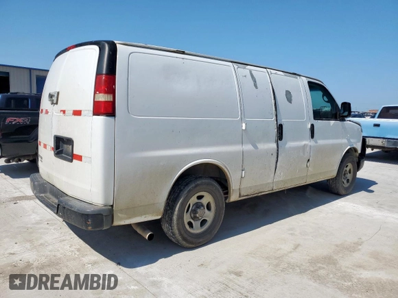 2007 Chevrolet Express Cargo z VIN 1GCFG15X871251452, wystawiony jako Copart lot #60542685 z przebiegiem 278 825 mil mil oraz Szkoda całkowita • Salvage title. Historia ofert i sprzedaży dostępna na DreamBid. Obrazek 3.