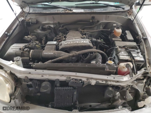 2005 Toyota Tundra SR5 with VIN 5TBET341X5S480417, listed as a Copart auction lot 50721525 with 166,474 mi miles and Salvage Title. Bid and sale history available at carsss.com. Image 11.