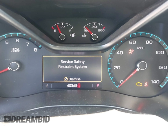 2019 GMC Canyon 2WD SLE with VIN 1GTG5CEN0K1266332, listed as a IAAI auction lot 41880375 with 40,368 mi miles. Bid and sale history available at carsss.com. Image 15.