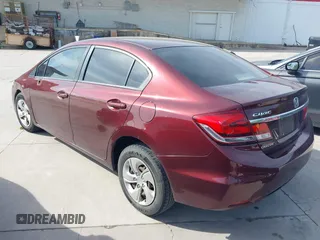 2014 Honda Civic LX with VIN 19XFB2F54EE050014, listed as a IAAI auction lot 42025589 with 245,299 mi miles and . Bid and sale history available at DreamBid. Image 3.