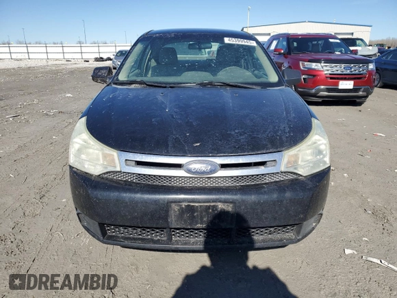2008 Ford Focus SE with VIN 1FAHP33N28W158653, listed as a Copart auction lot 45399945 with 279,554 mi miles and Salvage Title. Bid and sale history available at carsss.com. Image 5.