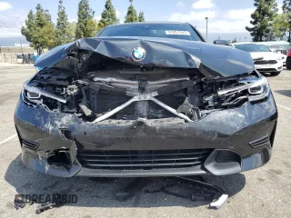 2020 BMW 3 Series 330i xDrive with VIN 3MW5R7J05L8B18216, listed as a Copart auction lot 54901945 with 47,802 mi miles and Salvage Title. Bid and sale history available at carsss.com. Image 5.