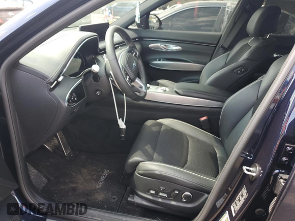 2024 Genesis GV70 2.5T with VIN 5NMMADTB9RH014320, listed as a Copart auction lot 51929155 with 11,194 mi miles and Salvage title. Bid and sale history available at DreamBid. Image 7.