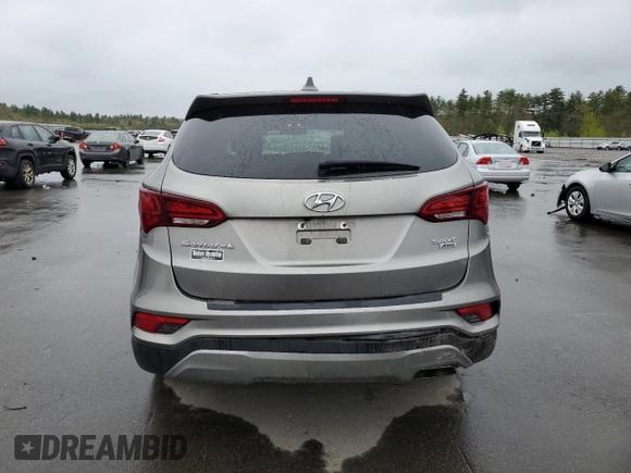 2017 Hyundai Santa Fe 2.4L z VIN 5NMZTDLB1HH036584, wystawiony jako Copart lot #56033815 z przebiegiem 56 003 mil mil oraz Szkoda całkowita • Salvage title. Historia ofert i sprzedaży dostępna na DreamBid. Obrazek 6.