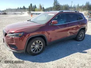 2019 Jeep Cherokee Latitude Plus with VIN 1C4PJLLB5KD466402, listed as a Copart auction lot 53585565 with 153,822 mi miles and Clean Title. Bid and sale history available at carsss.com. Image 1.