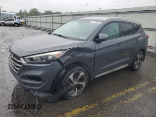 2017 Hyundai Tucson Sport z VIN KM8J3CA22HU428519, wystawiony jako Copart lot #57777205 z przebiegiem 85 124 mil mil oraz Szkoda całkowita • Salvage title. Historia ofert i sprzedaży dostępna na DreamBid. Obrazek 1.