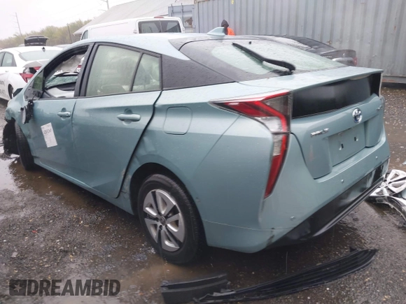2018 Toyota Prius Two with VIN JTDKBRFU4J3065886, listed as a IAAI auction lot 42011368 with Not Provided miles and . Bid and sale history available at carsss.com. Image 3.