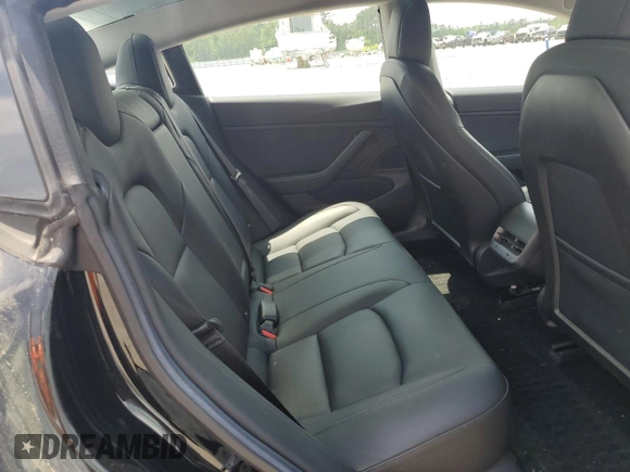 2018 Tesla Model 3 Long Range Battery with VIN 5YJ3E1EA3JF035530, listed as a Copart auction lot 53933835 with 53,697 mi miles and Salvage Title. Bid and sale history available at DreamBid. Image 10.