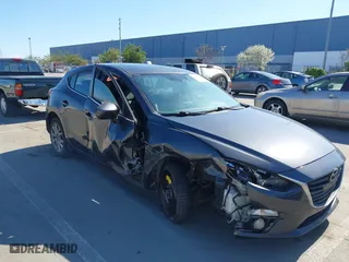 2016 Mazda Mazda3 i Grand Touring with VIN JM1BM1N74G1333699, listed as a IAAI auction lot 41836178 with 194,946 mi miles. Bid and sale history available at carsss.com. Image 6.